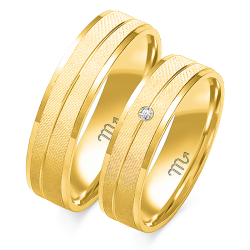 Eksklusive Vielsesringe Simply Love O131