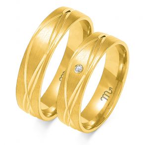 Eksklusive Vielsesringe Simply Love O132