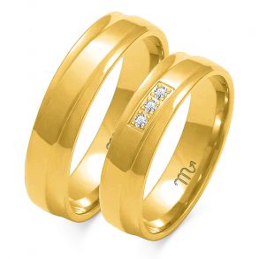 Eksklusive Vielsesringe Simply Love O134