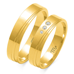 Eksklusive Vielsesringe Simply Love O135