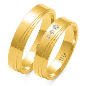 Eksklusive Vielsesringe Simply Love O135