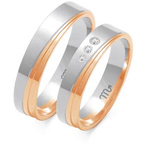 Eksklusive Vielsesringe Simply Love O135-4