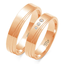 Eksklusive Vielsesringe Simply Love O135-2