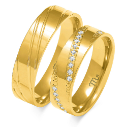 Eksklusive Vielsesringe Simply Love O138