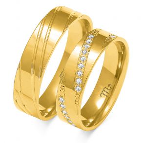 Eksklusive Vielsesringe Simply Love O138