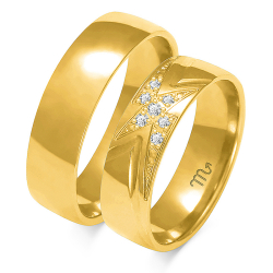 Eksklusive Vielsesringe Simply Love O145