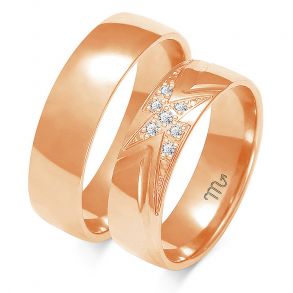 Eksklusive Vielsesringe Simply Love O145-2