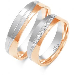 Eksklusive Vielsesringe Simply Love O148-4