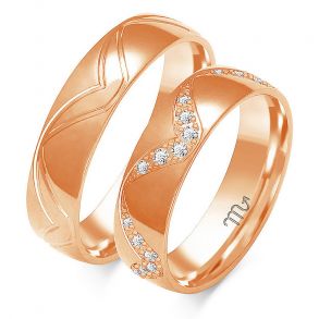 Eksklusive Vielsesringe Simply Love O149-2