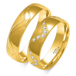 Eksklusive Vielsesringe Simply Love O149