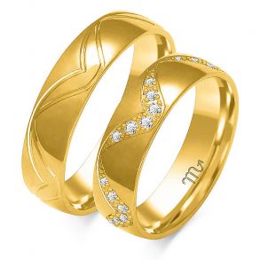 Eksklusive Vielsesringe Simply Love O149