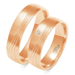 Eksklusive Vielsesringe Simply Love O152-2