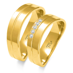 Eksklusive Vielsesringe Simply Love O154