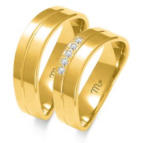 PRVERINGE - Vielsesringe O154