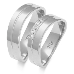 Eksklusive Vielsesringe Simply Love O154-1