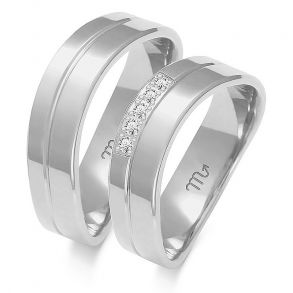 Eksklusive Vielsesringe Simply Love O154-1