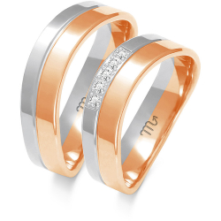 Eksklusive Vielsesringe Simply Love O154-4