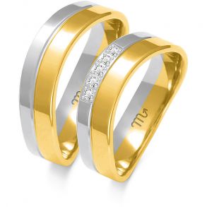 Eksklusive Vielsesringe Simply Love O154-3