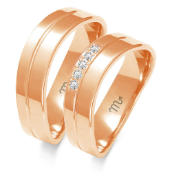 Eksklusive Vielsesringe Simply Love O154-2