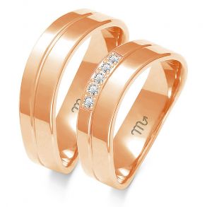 Eksklusive Vielsesringe Simply Love O154-2