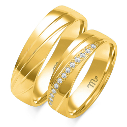 Eksklusive Vielsesringe Simply Love O156