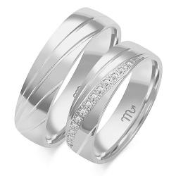 Eksklusive Vielsesringe Simply Love O156-1