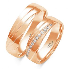 Eksklusive Vielsesringe Simply Love O156-2