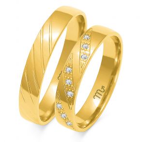 Eksklusive Vielsesringe Simply Love O158