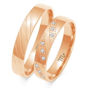 Eksklusive Vielsesringe Simply Love O158-2