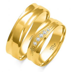 PRVERINGE - Vielsesringe O162