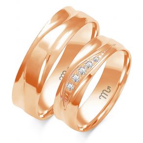 Eksklusive Vielsesringe Simply Love O162-2