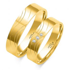 Eksklusive Vielsesringe Simply Love O163