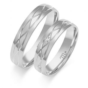 Eksklusive Vielsesringe Simply Love O164-1