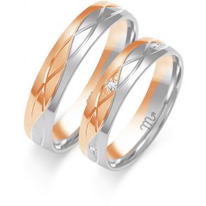 Eksklusive Vielsesringe Simply Love O164-4