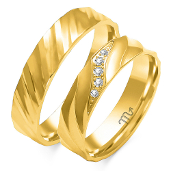 Eksklusive Vielsesringe Simply Love O166