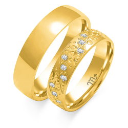 Eksklusive Vielsesringe Simply Love O167