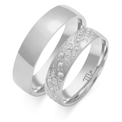 Eksklusive Vielsesringe Simply Love O167-1