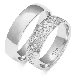 Eksklusive Vielsesringe Simply Love O168-1