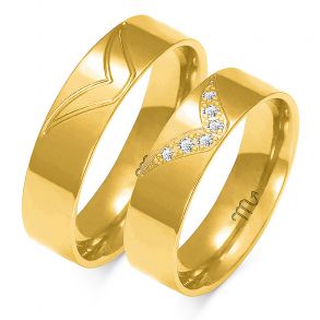 Eksklusive Vielsesringe Simply Love O171