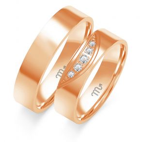 Eksklusive Vielsesringe Simply Love O172-2