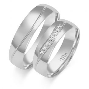 Eksklusive Vielsesringe Simply Love O173-1