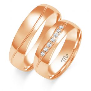 Eksklusive Vielsesringe Simply Love O173-2