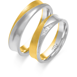 Eksklusive Vielsesringe Simply Love O174-3