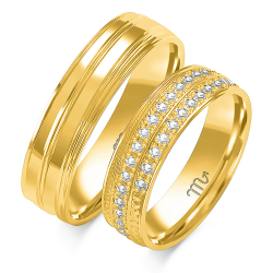 Eksklusive Vielsesringe Simply Love O175