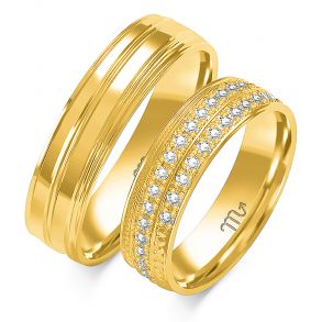 Eksklusive Vielsesringe Simply Love O175