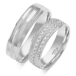 Eksklusive Vielsesringe Simply Love O175-1