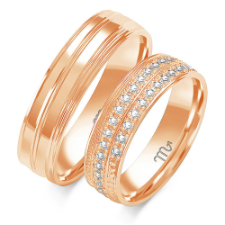 Eksklusive Vielsesringe Simply Love O175-2