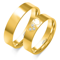 Eksklusive Vielsesringe Simply Love O176