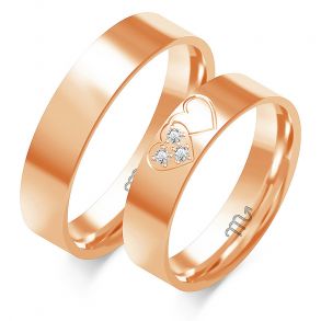 Eksklusive Vielsesringe Simply Love O176-2