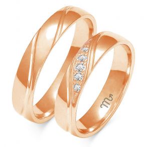 Eksklusive Vielsesringe Simply Love O179-2